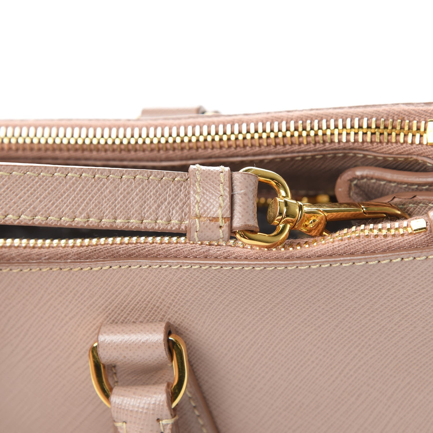 Prada Saffiano Medium Galleria Double Zip Tote Cammeo 20 of 21
