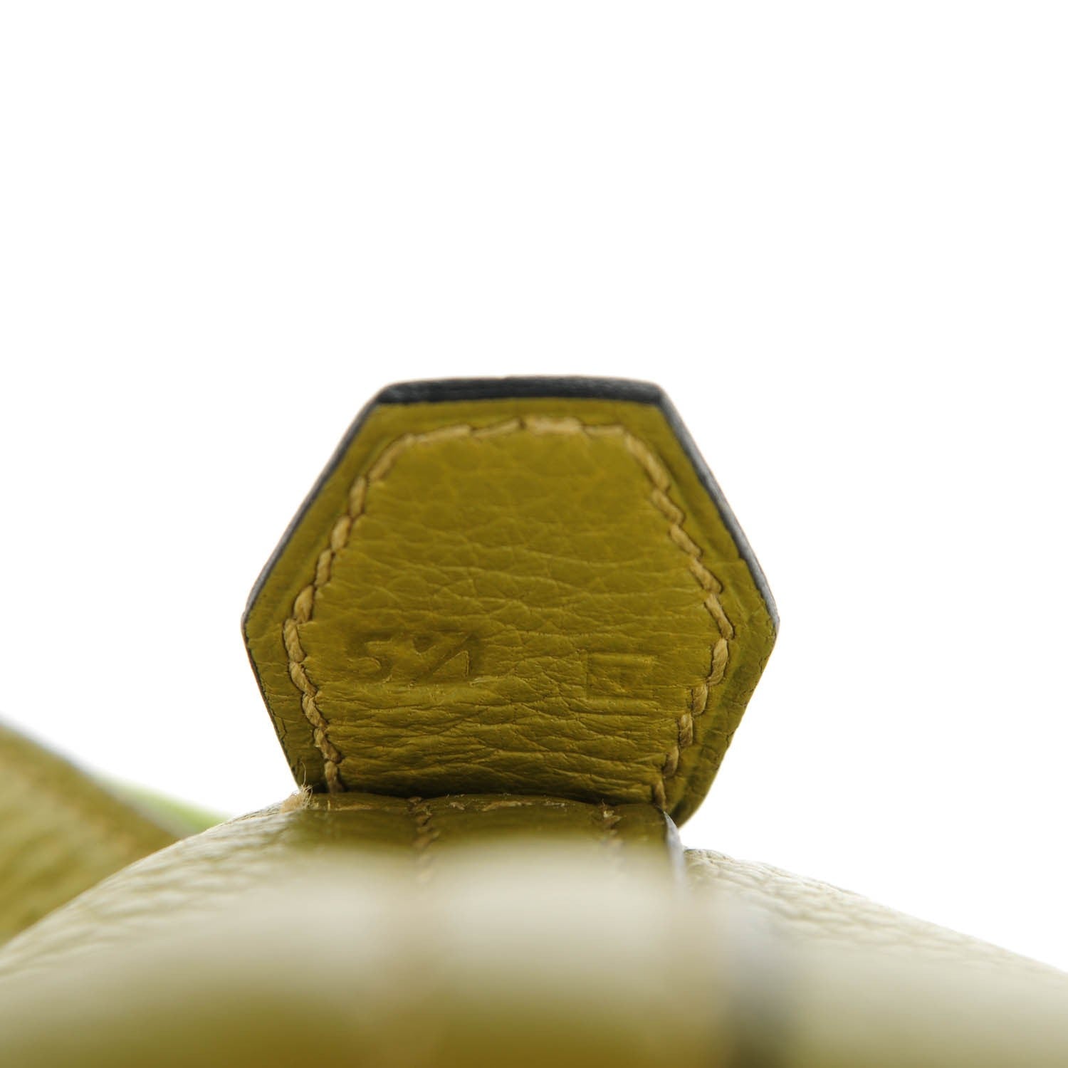 Hermes Taurillon Clemence Bolide 31 Chartreuse 7 of 9