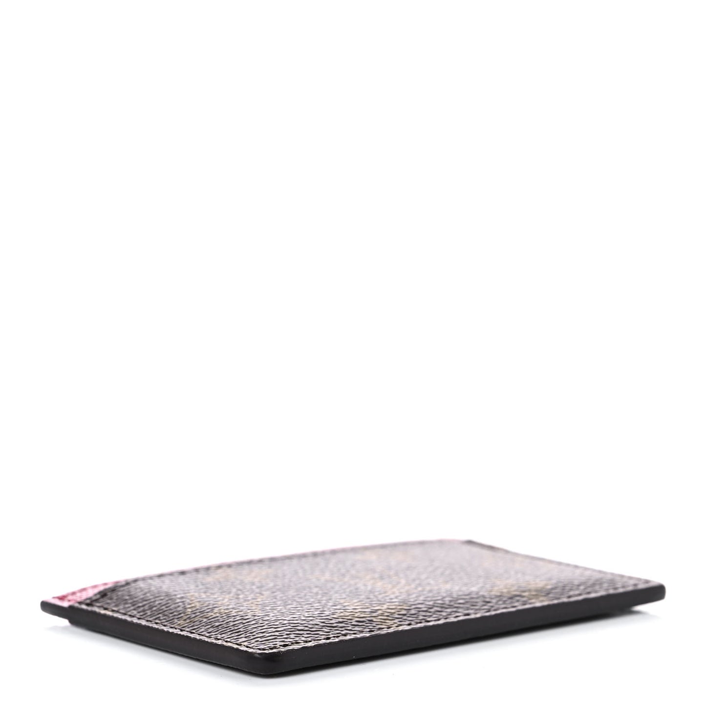 Monogram Card Holder Fuchsia