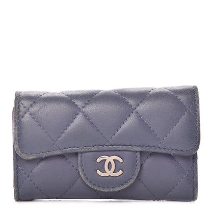 Chanel Lambskin Quilted 6 Key Holder Lavender 1 of 18
