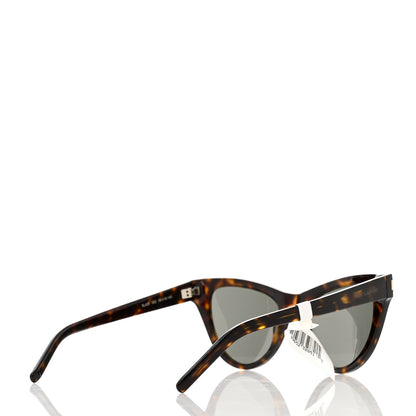 Saint Laurent Acetate Cat 3 Cat Eye Sunglasses SL425 Tortoise 4 of 7