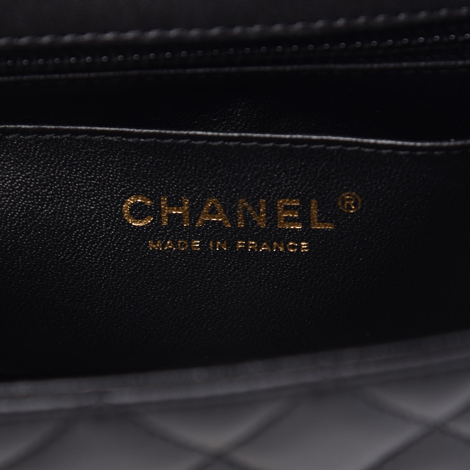 Chanel Lambskin Quilted Mini Rectangular Flap Black 6 of 11