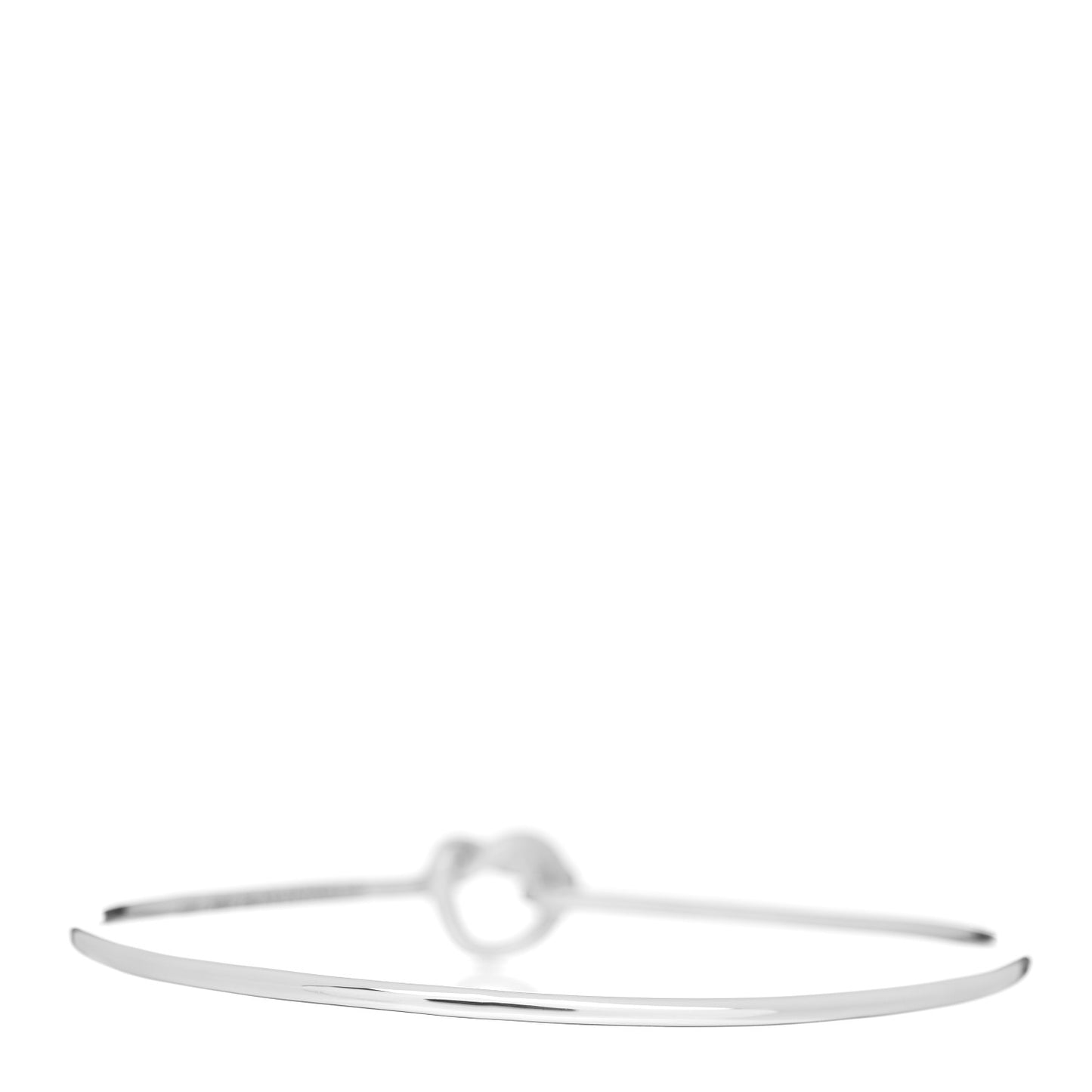 Sterling Silver 18K Yellow Gold Knot Bracelet