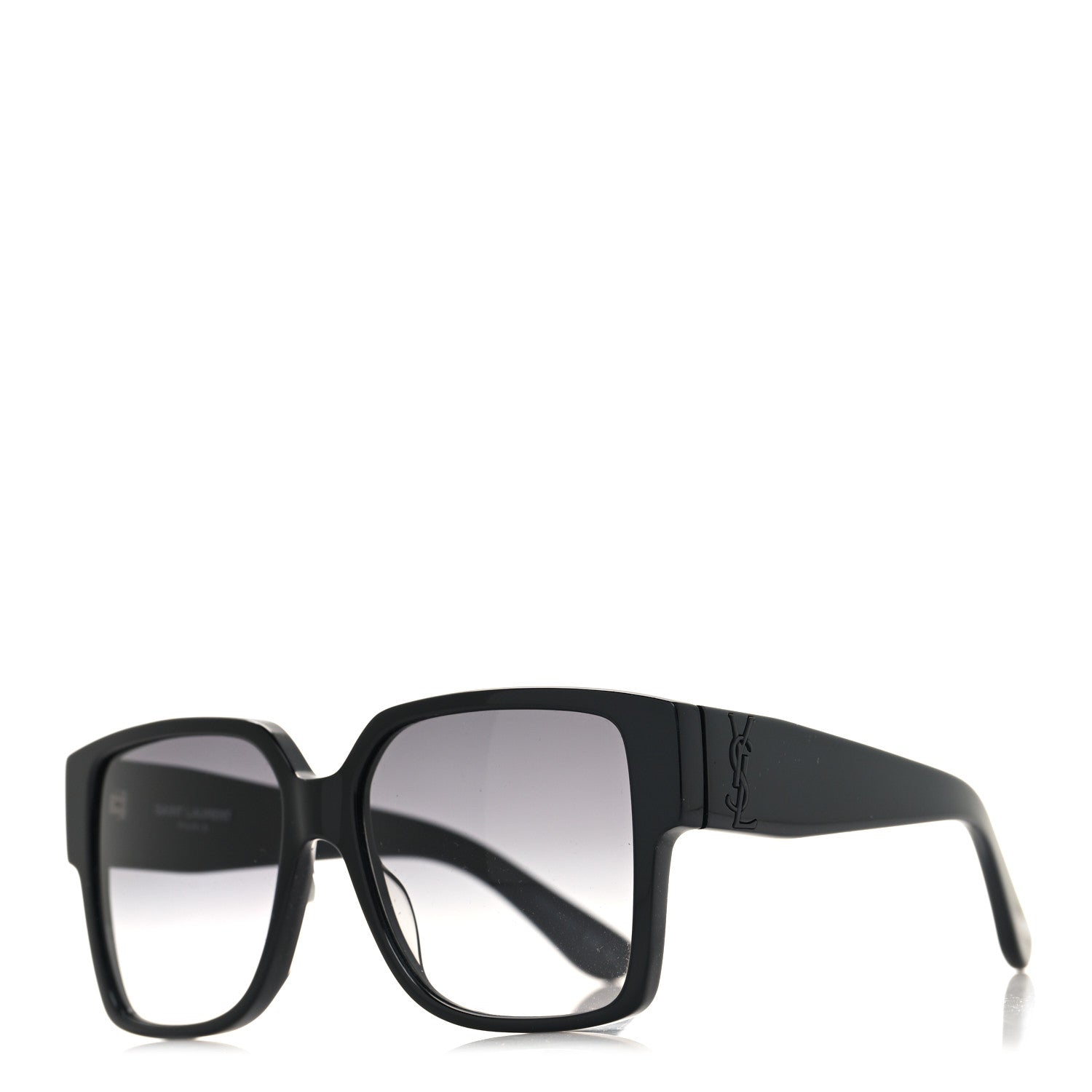 Saint Laurent Square SL M9 Sunglasses Black 1 of 8