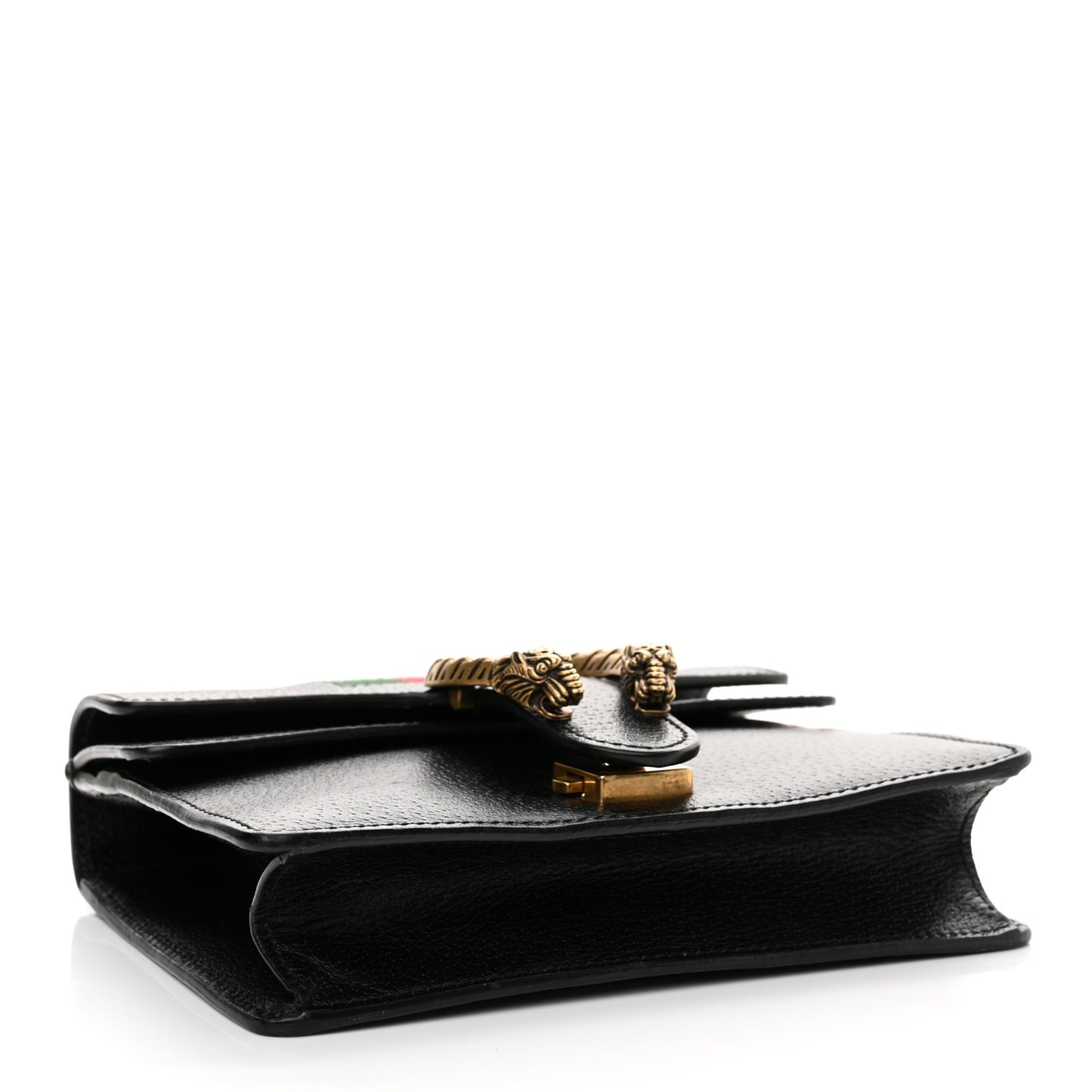 Calfskin Web Mini Dionysus Shoulder Bag Black