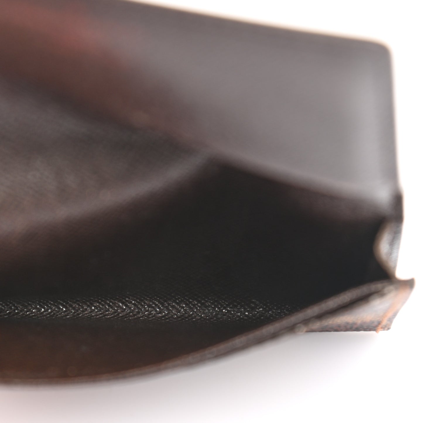 Damier Ebene Business Card Holder