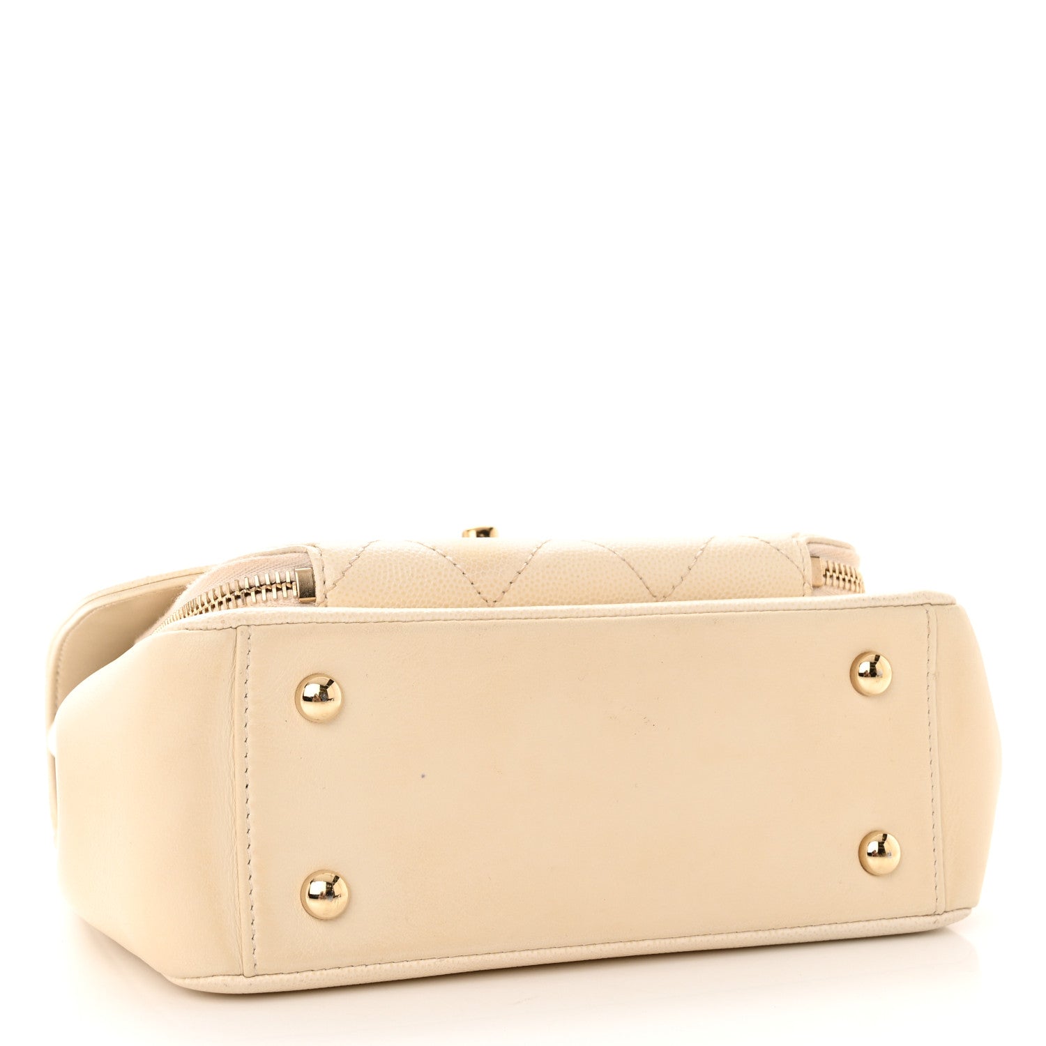 Chanel Caviar Quilted Small Business Affinity Flap White 4 of 14