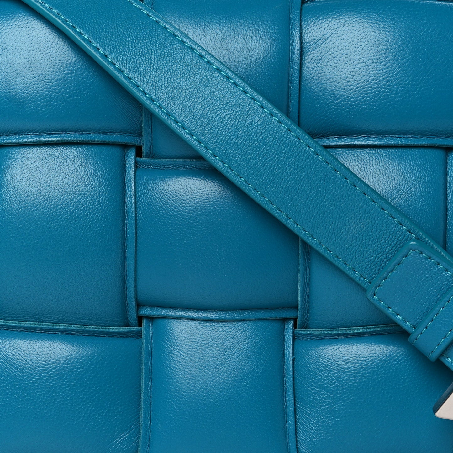 Nappa Maxi Intrecciato Padded Cassette Crossbody Bag Blaster