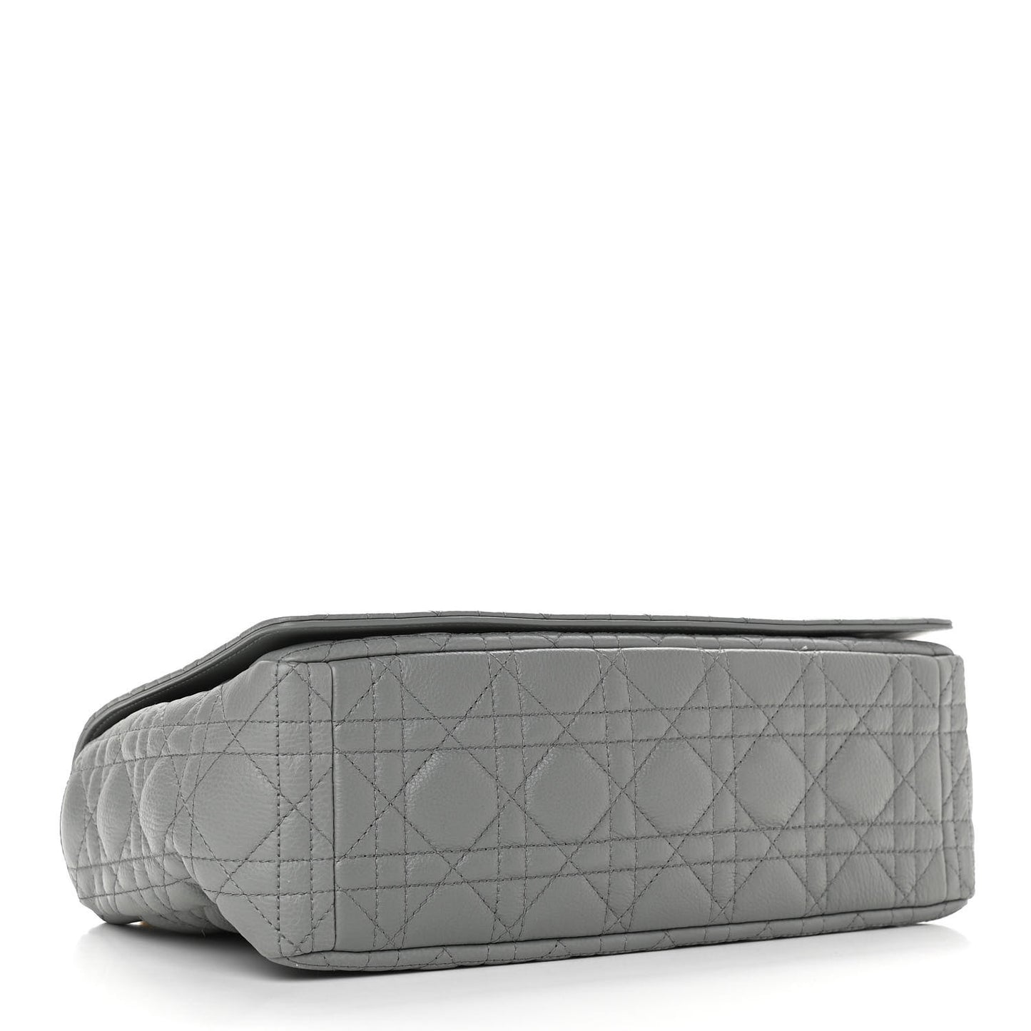 Lambskin Cannage Large Caro Bag Grey