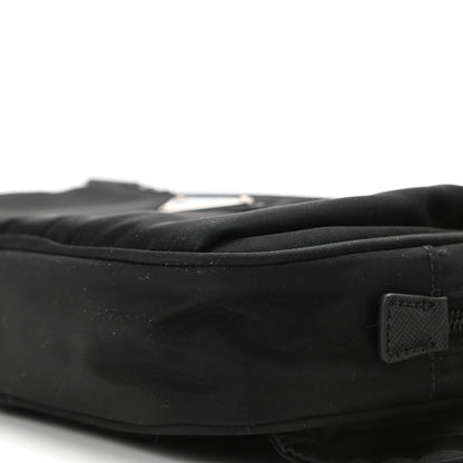 Prada Tessuto Nylon Saffiano Belt Bag Black 9 of 9