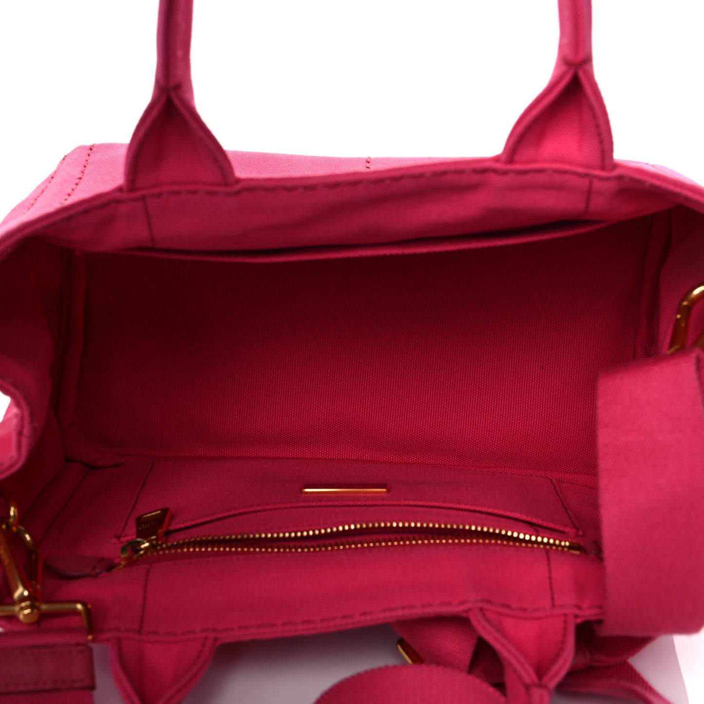 Canapa Small Logo Tote Peonia