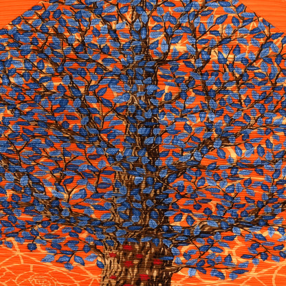 Hermes Silk Axis Mundi Plisse Scarf 90 5 of 6