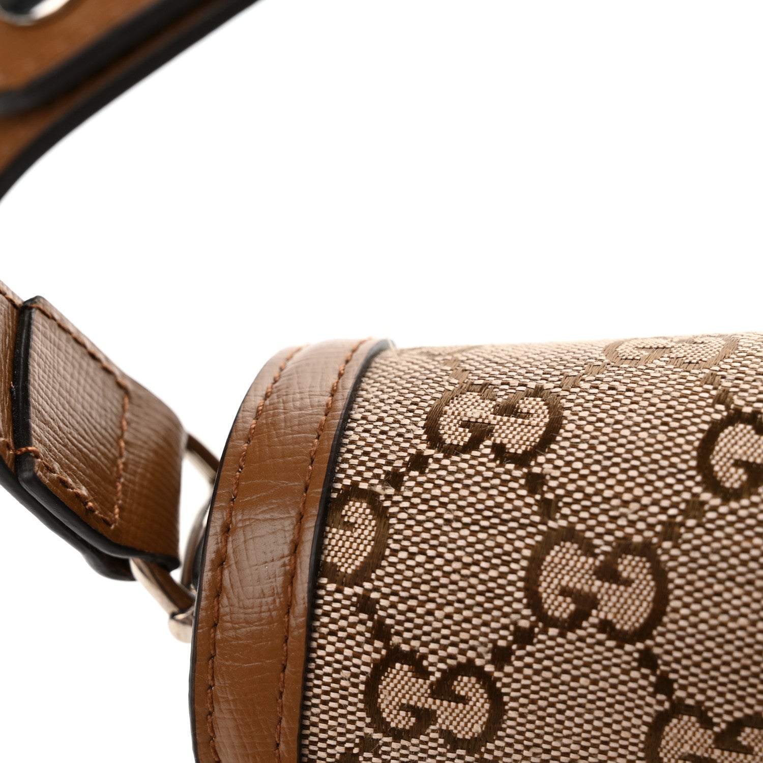 Gucci Monogram Small Horsebit 1955 Asymmetric Shoulder Bag 13 of 13