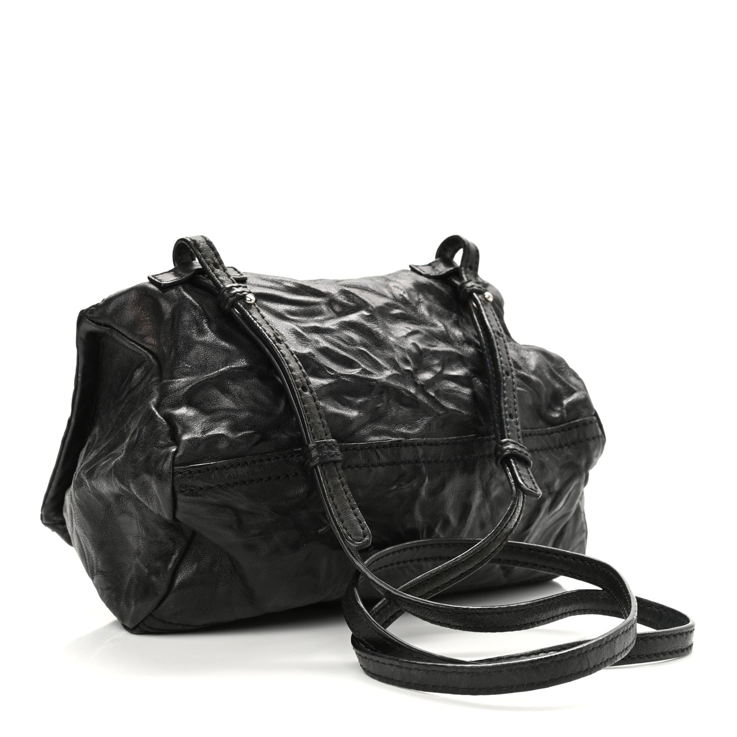 Tumbled Sheepskin Mini Pandora Black