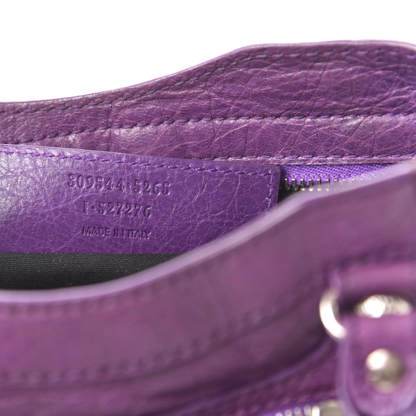 Agneau Giant 12 Silver Hardware Mini City Ultraviolet