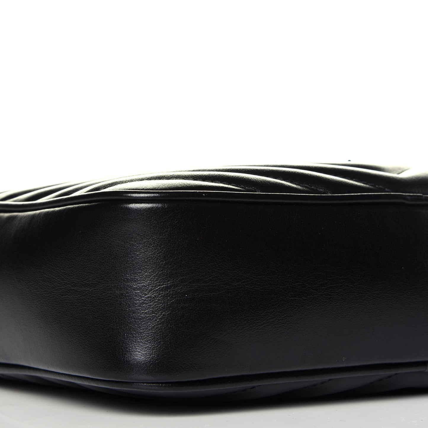 Calfskin Matelasse Monogram Lou Camera Bag Black