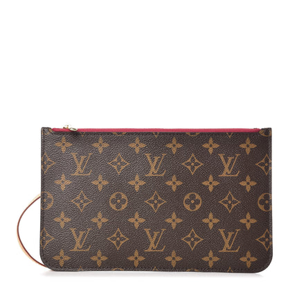 Louis Vuitton Monogram Neverfull MM GM Pochette Pivoine 1 of 8