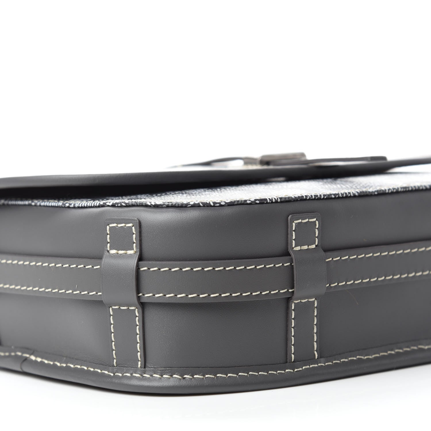 Goyard Goyardine Belvedere II PM Messenger Bag Gray 6 of 9