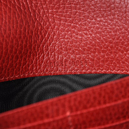 Gucci Calfskin Mini Dionysus Chain Wallet Hibiscus Red 7 of 9
