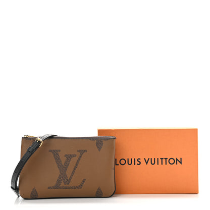 Louis Vuitton Reverse Monogram Giant Double Zip Pochette 13 of 13