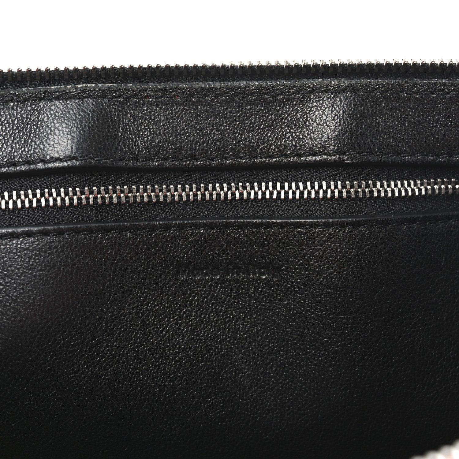 Celine Grained Calfskin Medium Edge Shoulder Bag Vermillion 6 of 9