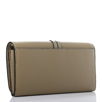 Chloe Calfskin Alphabet Long Wallet Sage 3 of 8