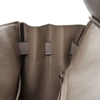 Hermes Togo Birkin 30 Gris Asphalte 13 of 33