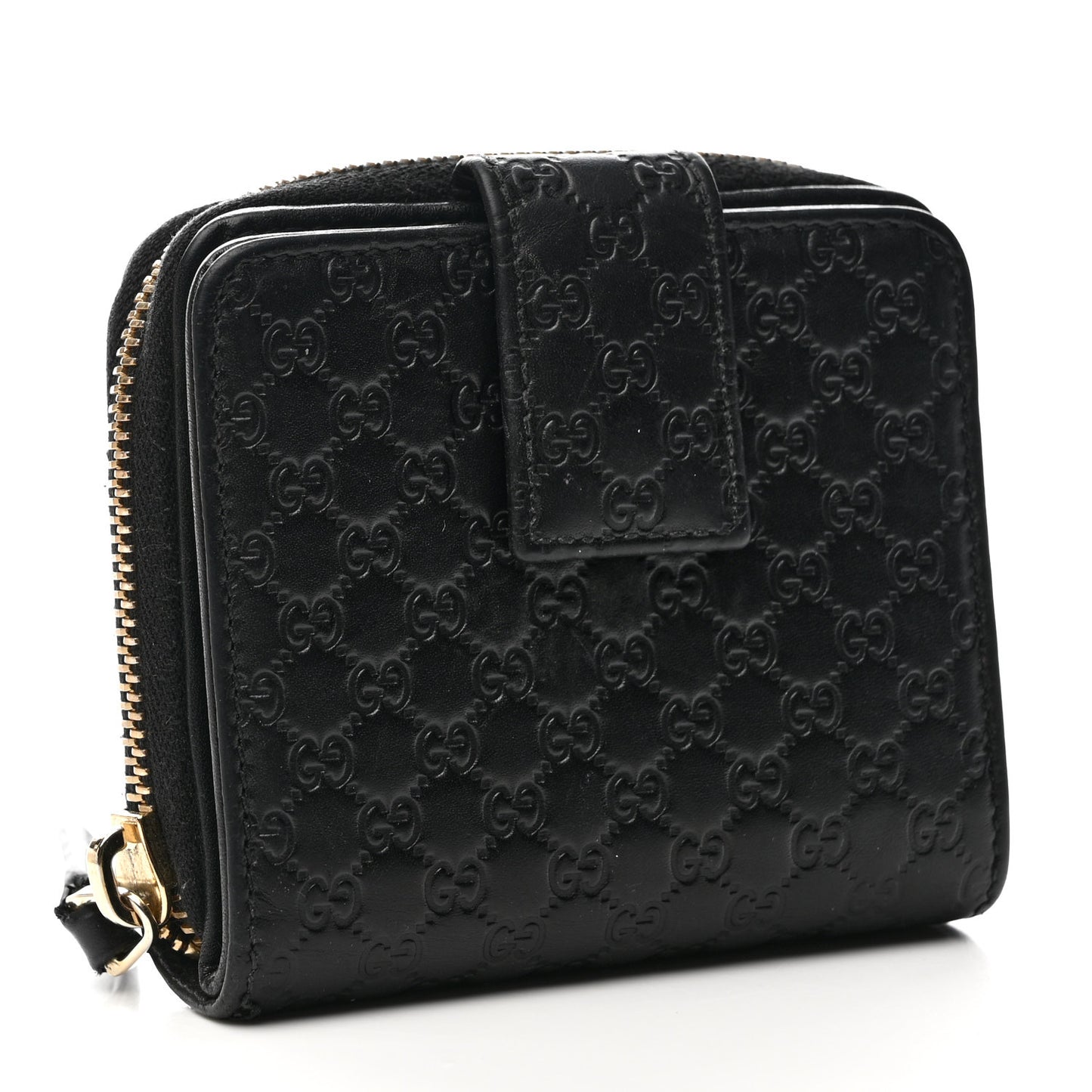 Microguccissima Compact Wallet Black