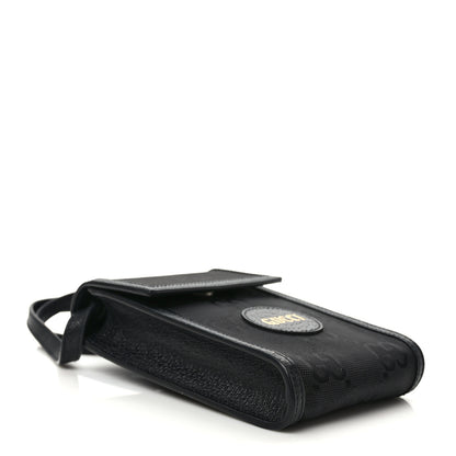 Gucci Econyl Nylon Monogram Off The Grid Crossbody Bag Black 4 of 9
