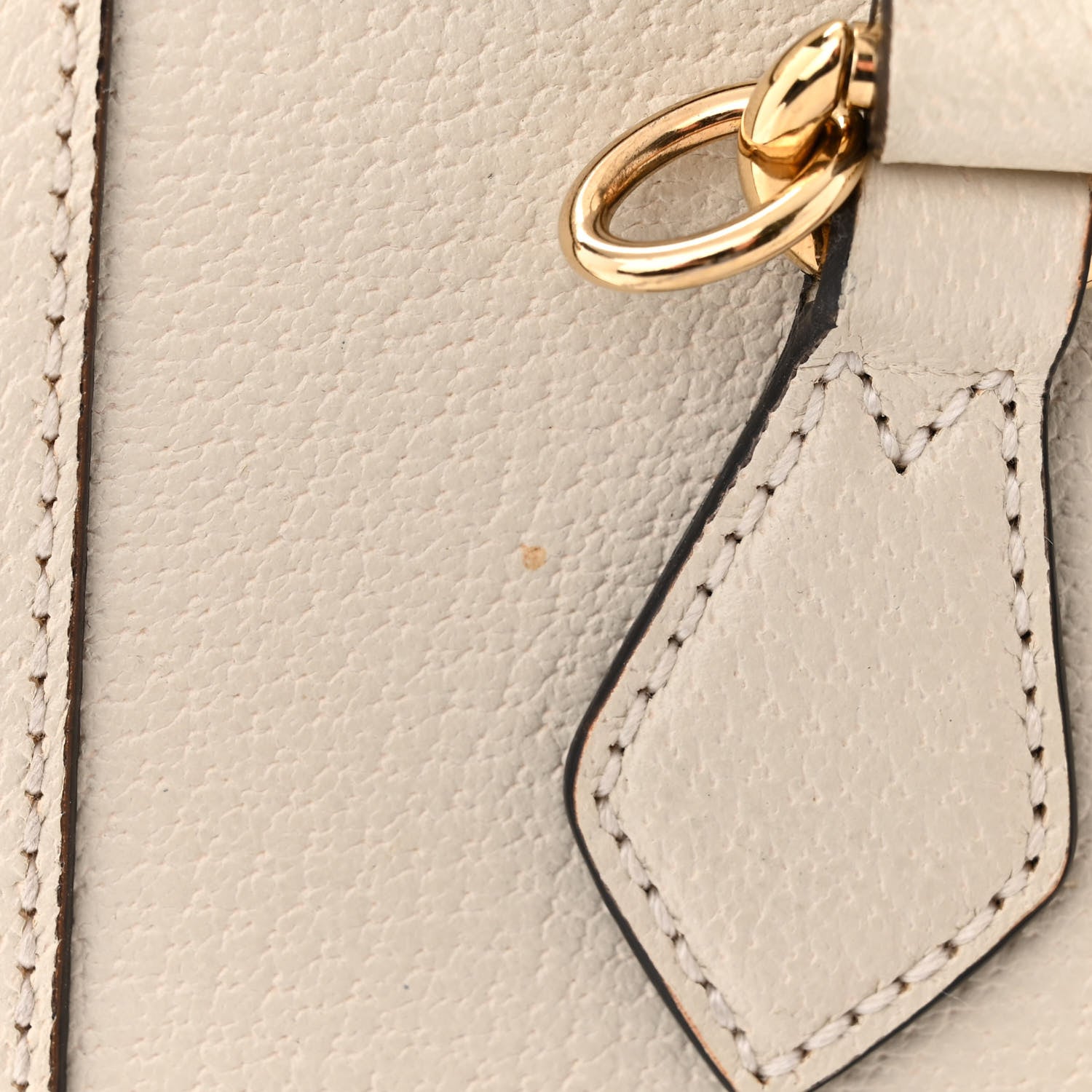 Gucci Textured Calfskin Web Small Ophidia Tote Bag Mystic White 11 of 11