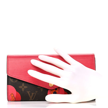Louis Vuitton Epi Monogram Ramages Sarah Wallet 2 of 13