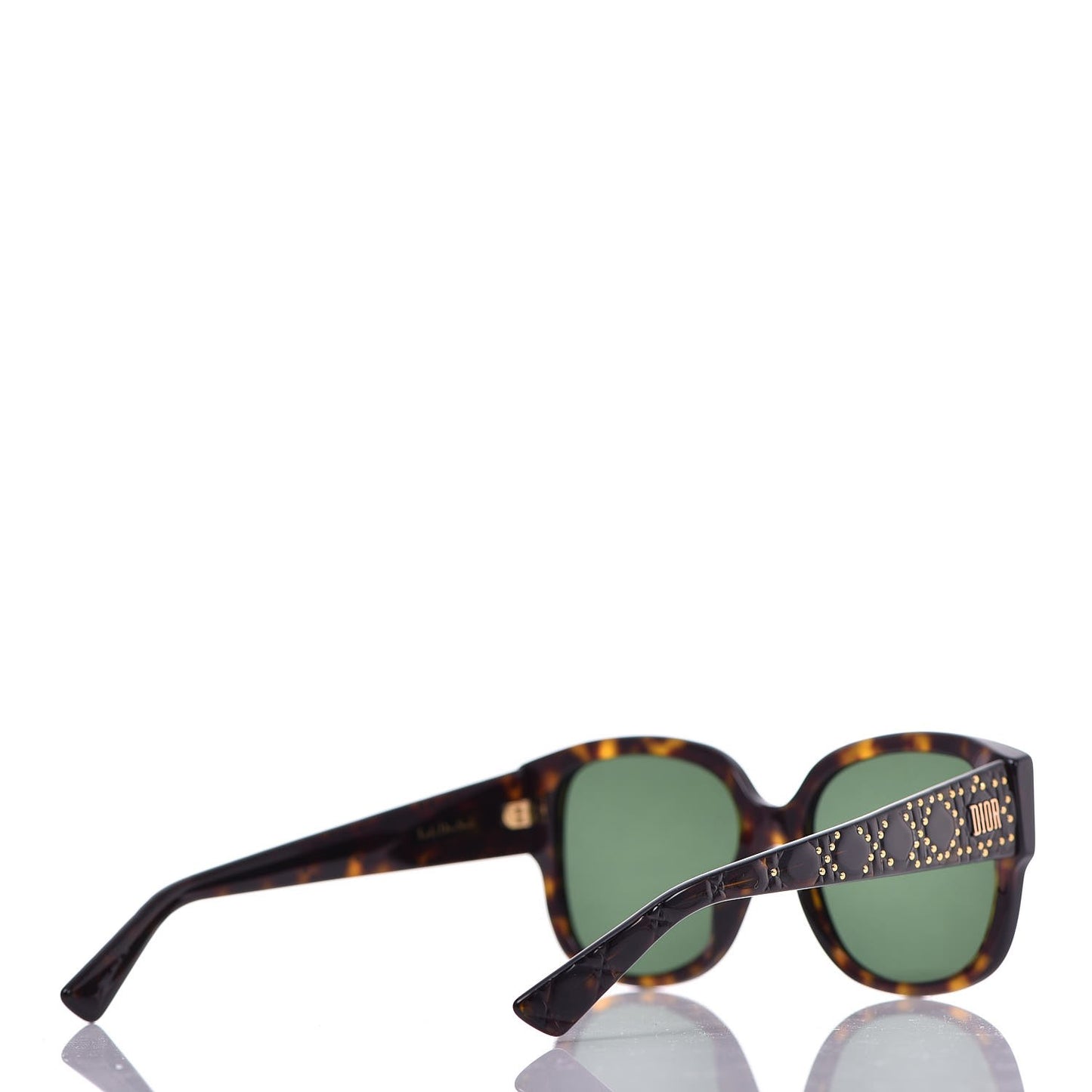 Lady Dior Studs Sunglasses Tortoise