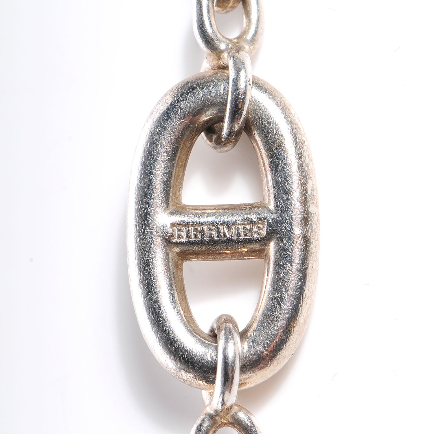 Hermes Sterling Silver Farandole Bracelet LG 4 of 5