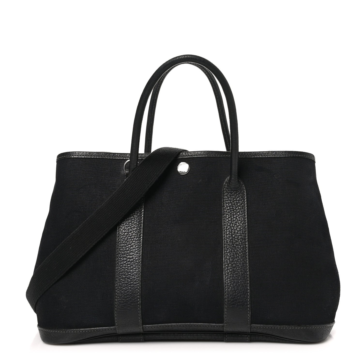 Hermes Toile Buffle Garden Party 30 TPM Black 1 of 11