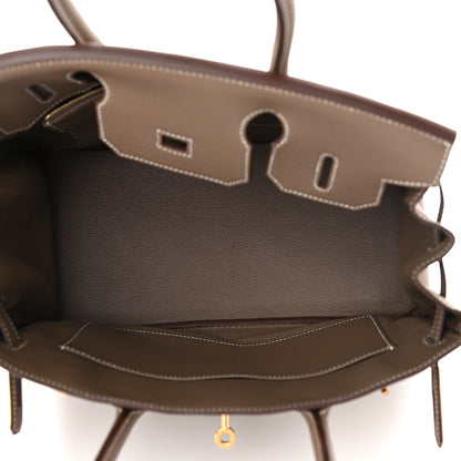 Hermes Togo Birkin 30 Etoupe 5 of 11