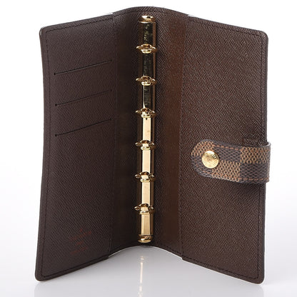 Louis Vuitton Damier Ebene Small Ring Agenda Cover 5 of 7