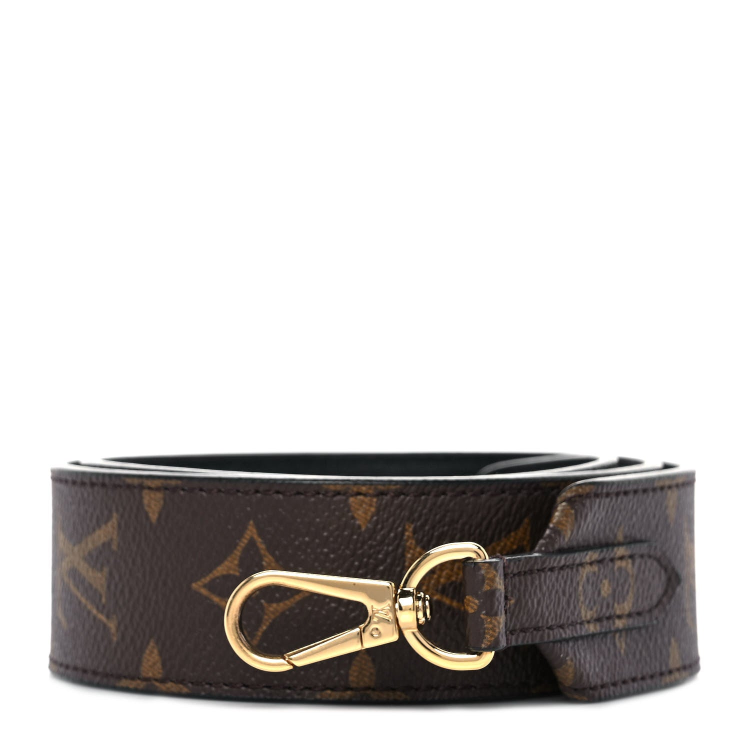 Louis Vuitton Monogram Bandouliere Shoulder Strap Black 1 of 6