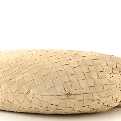 Bottega Veneta Suede Intrecciato Small Jodie Sand 10 of 10