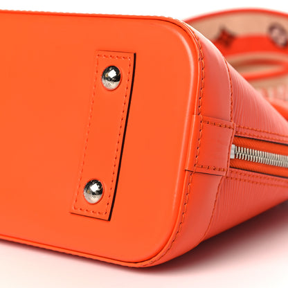Louis Vuitton Epi Jacquard Alma BB Orange 8 of 10