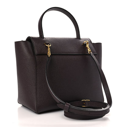 Celine Grained Calfskin Nano Belt Bag Brown 3 of 13