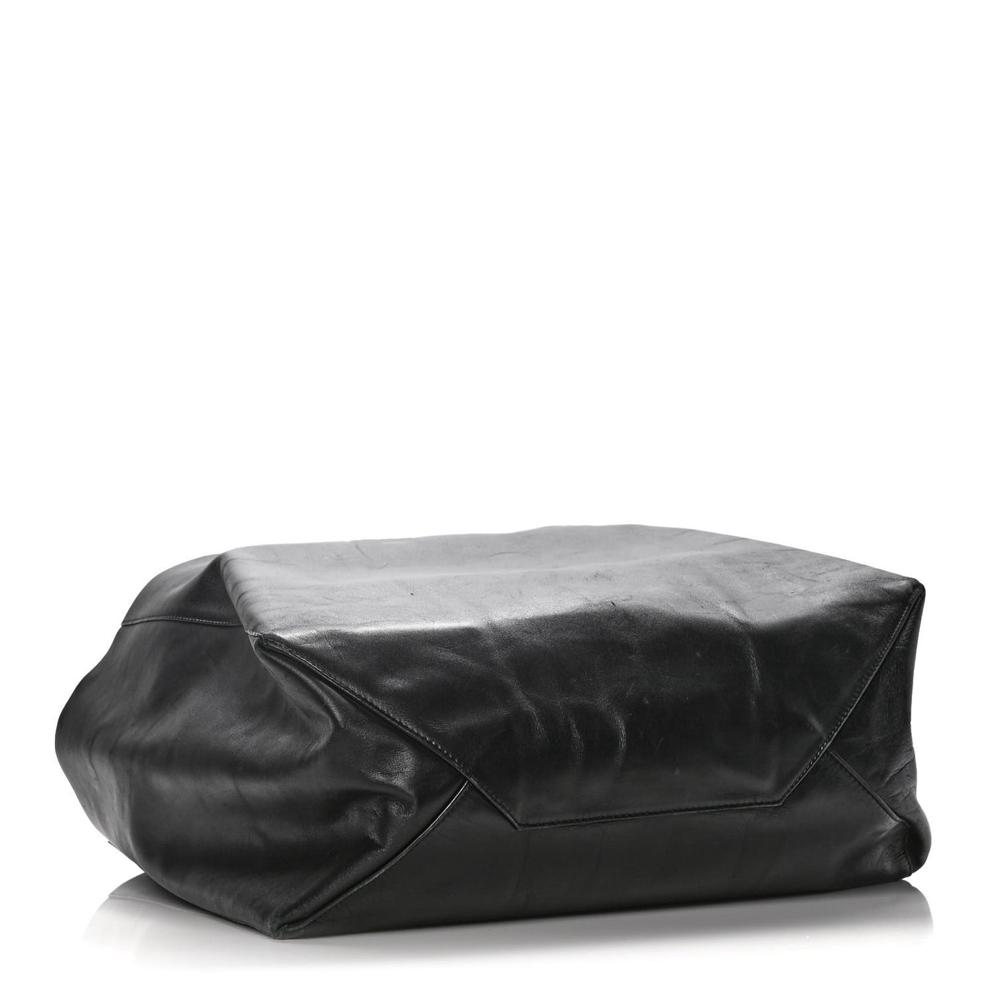 Calfskin Medium Horizontal Cabas Phantom Black