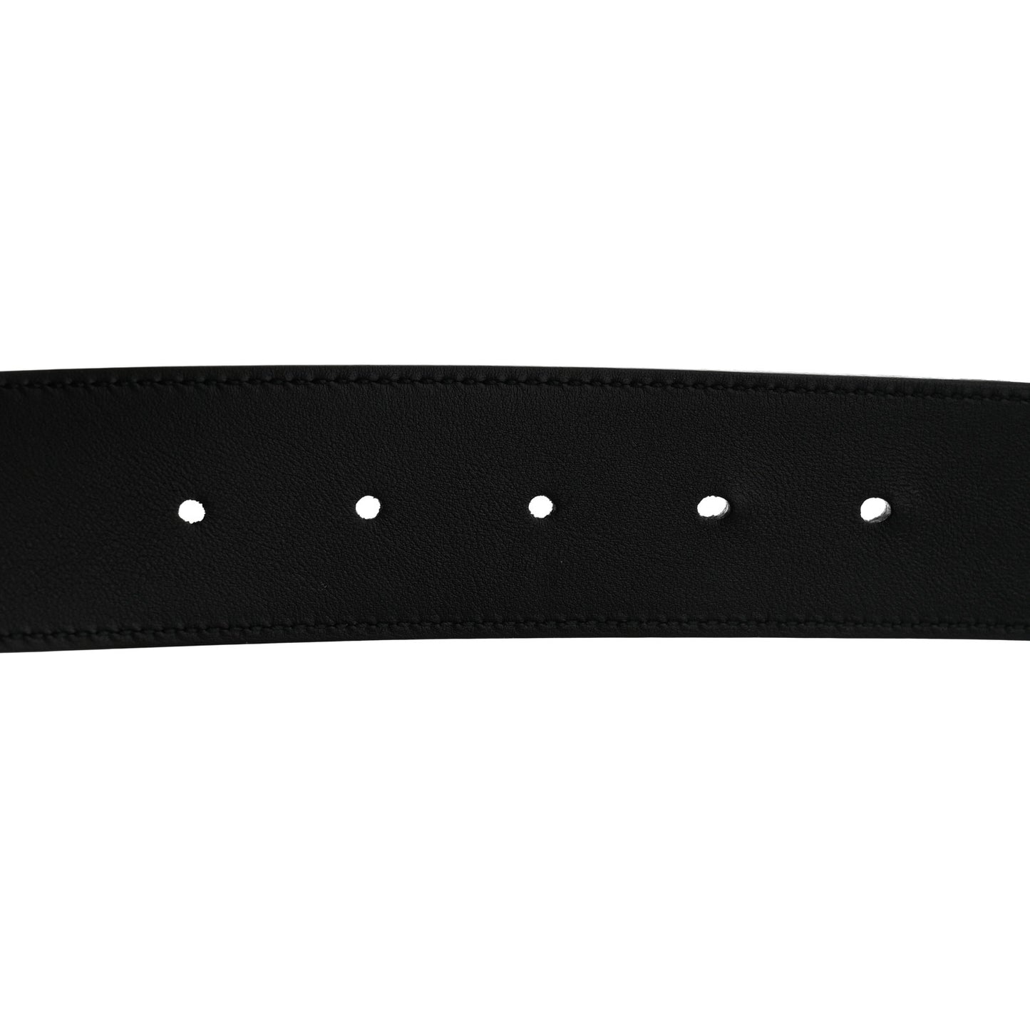Moon Calfskin Double G 40mm Belt 105 42 Black