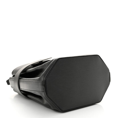 Louis Vuitton Epi Sac D'epaule Black 4 of 9