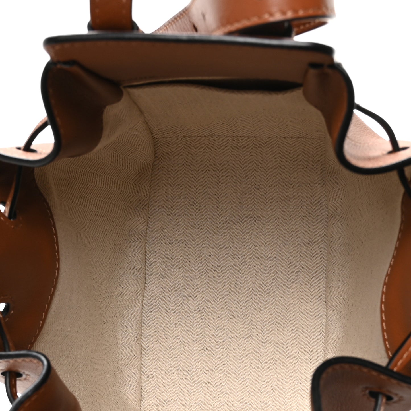 Calfskin Mini Hammock Shoulder Bag Tan
