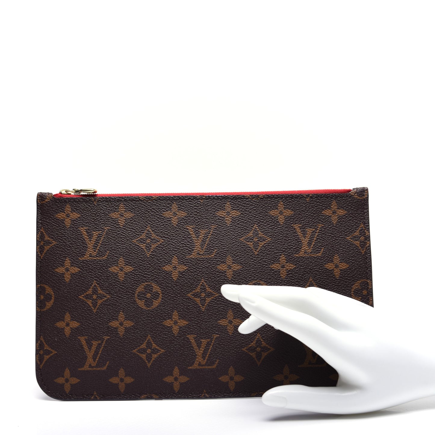 Monogram Neverfull MM GM Pochette Cherry