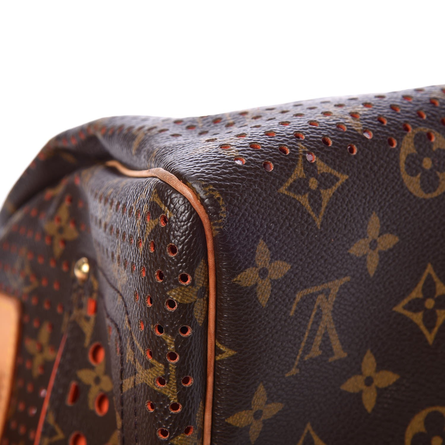 Louis Vuitton Monogram Perforated Speedy 30 Orange 11 of 13