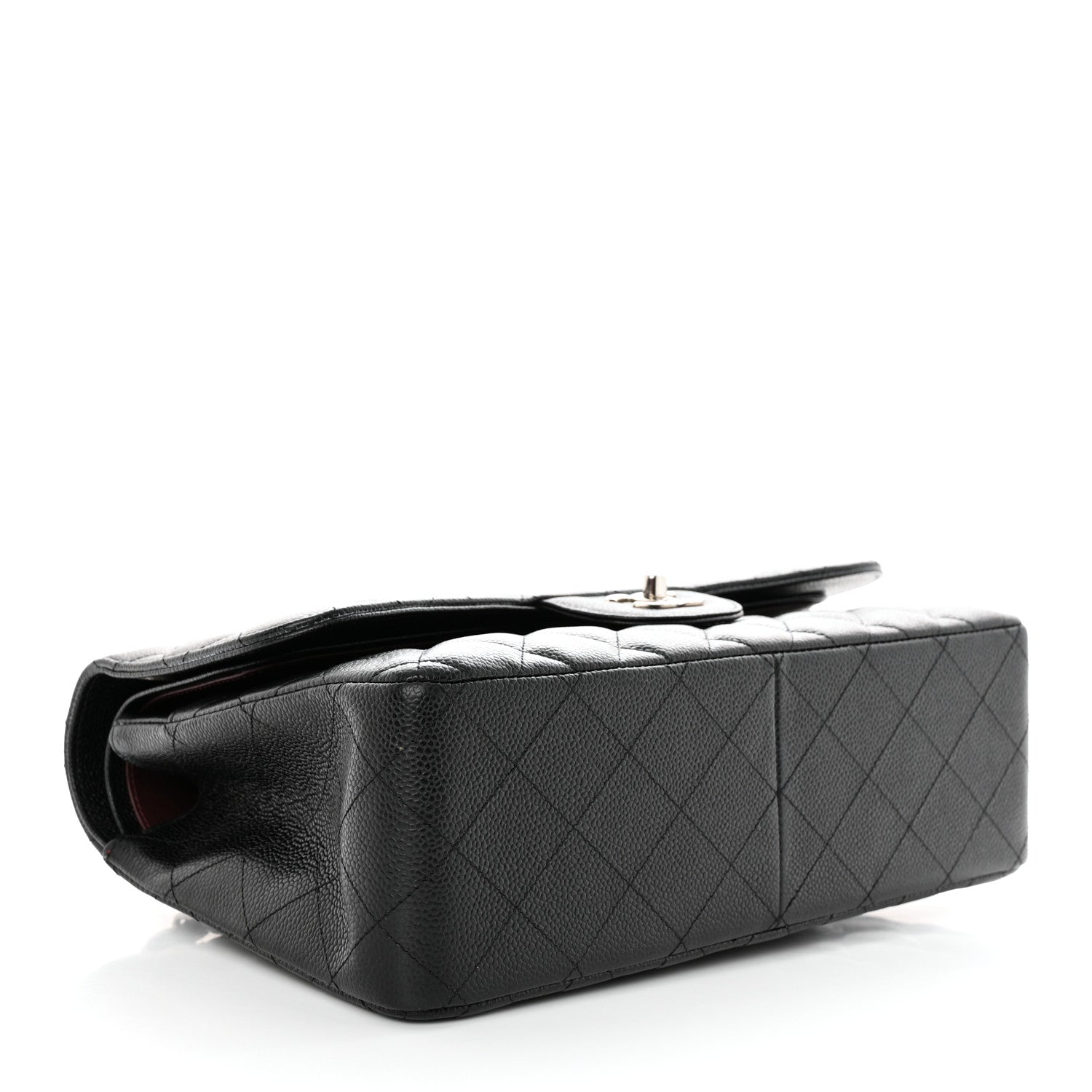 Chanel Caviar Quilted Jumbo Double Flap Black 4 of 15