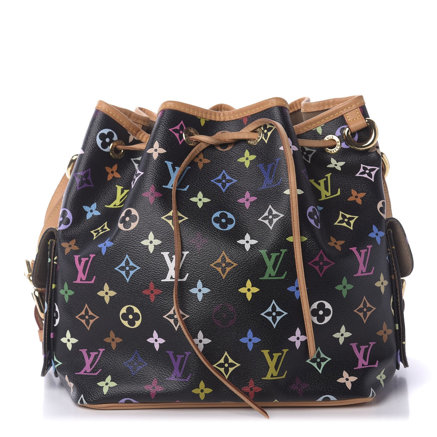 Monogram Multicolor Petit Noe Black