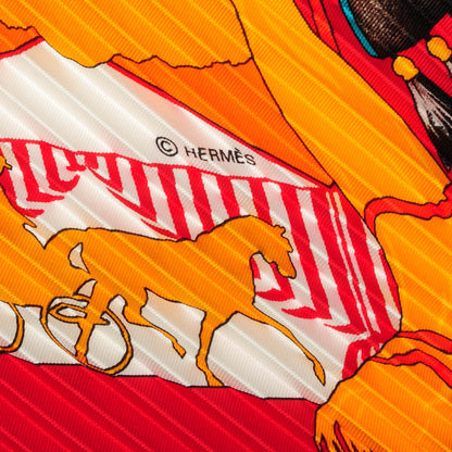 Hermes Silk Plisse Feria de Sevilla Scarf 90 5 of 6