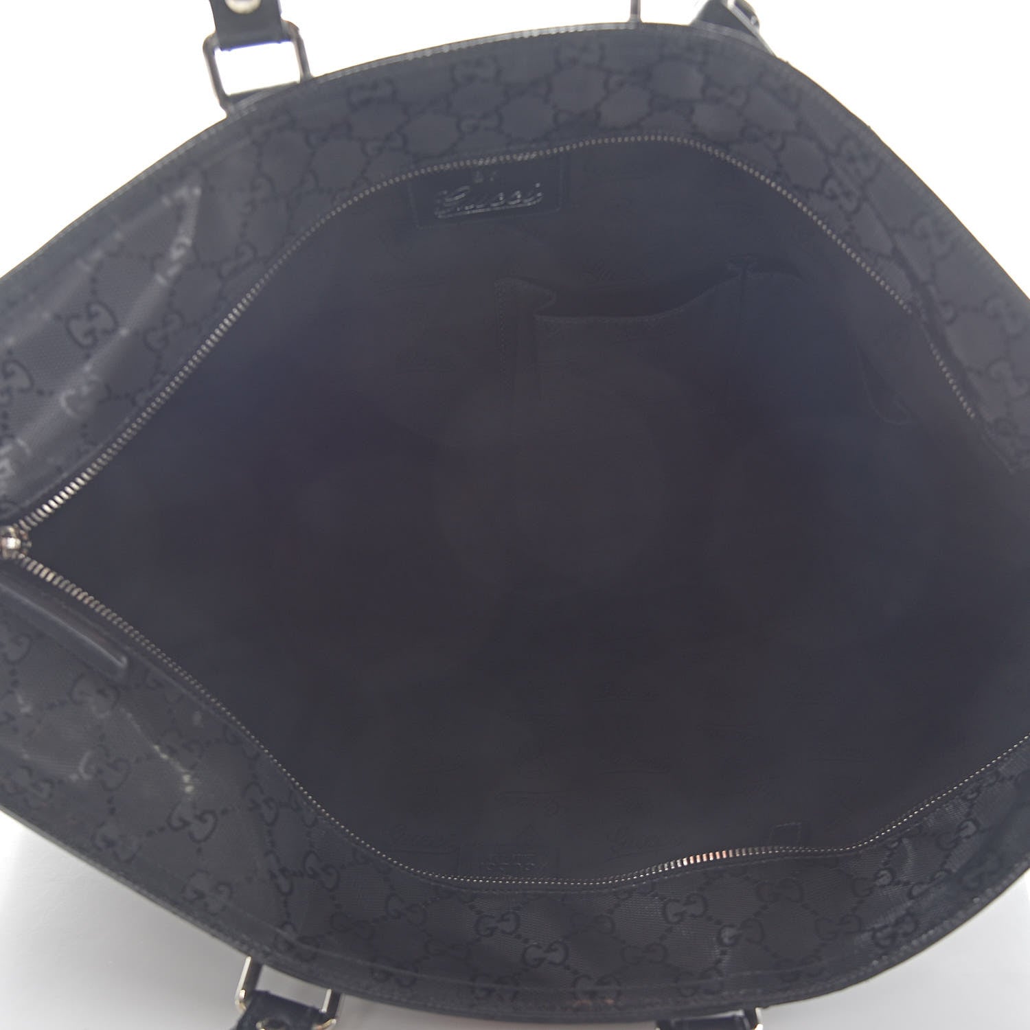 Gucci Imprime Monogram Web 500 Tote Black 5 of 15